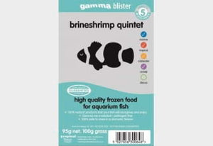 Gamma Brineshrimp Quintet blister pack