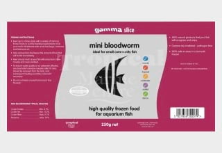 Mini Bloodworm Gamma Slice 200g
